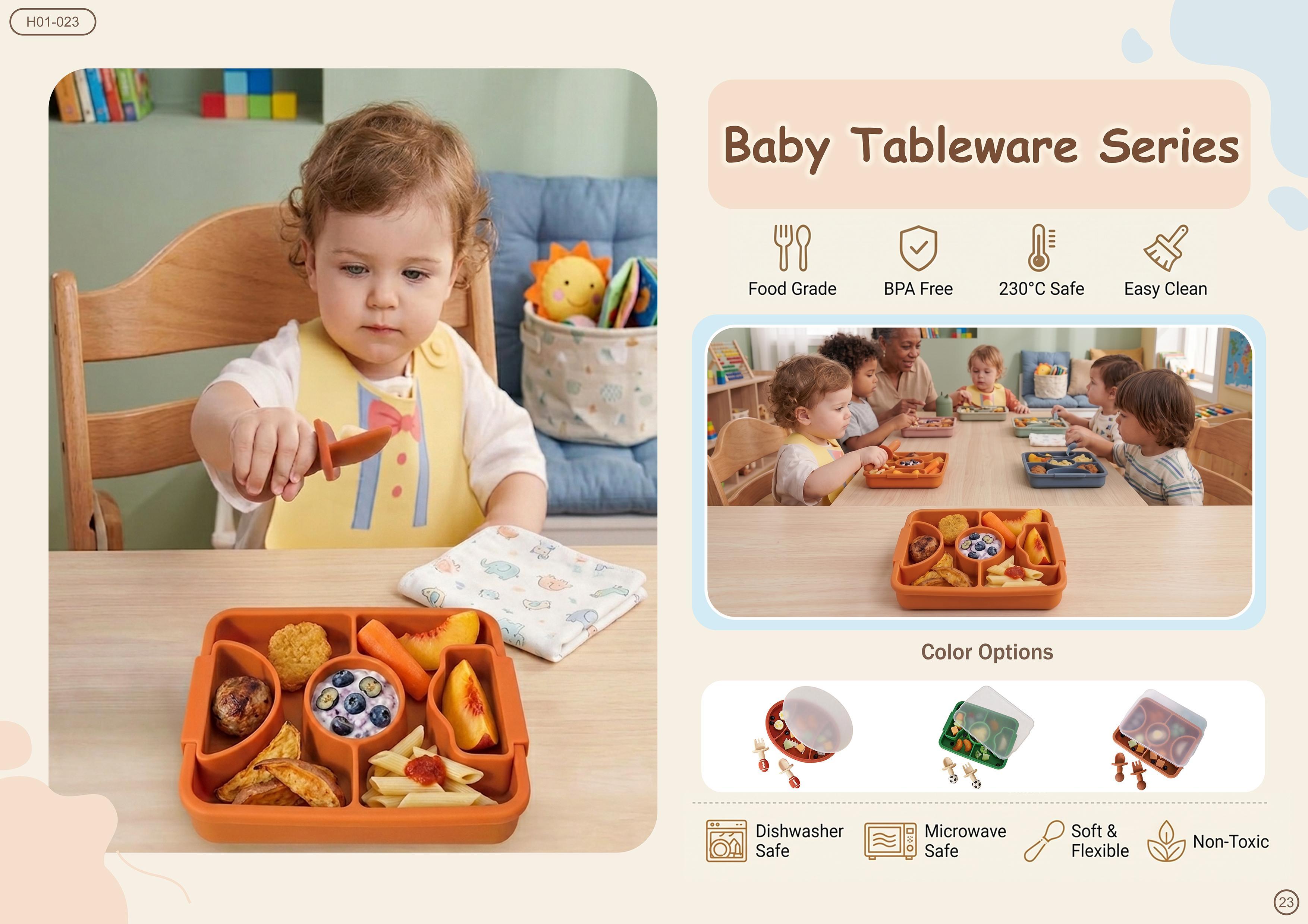 Baby Tableware Series — Bento Box