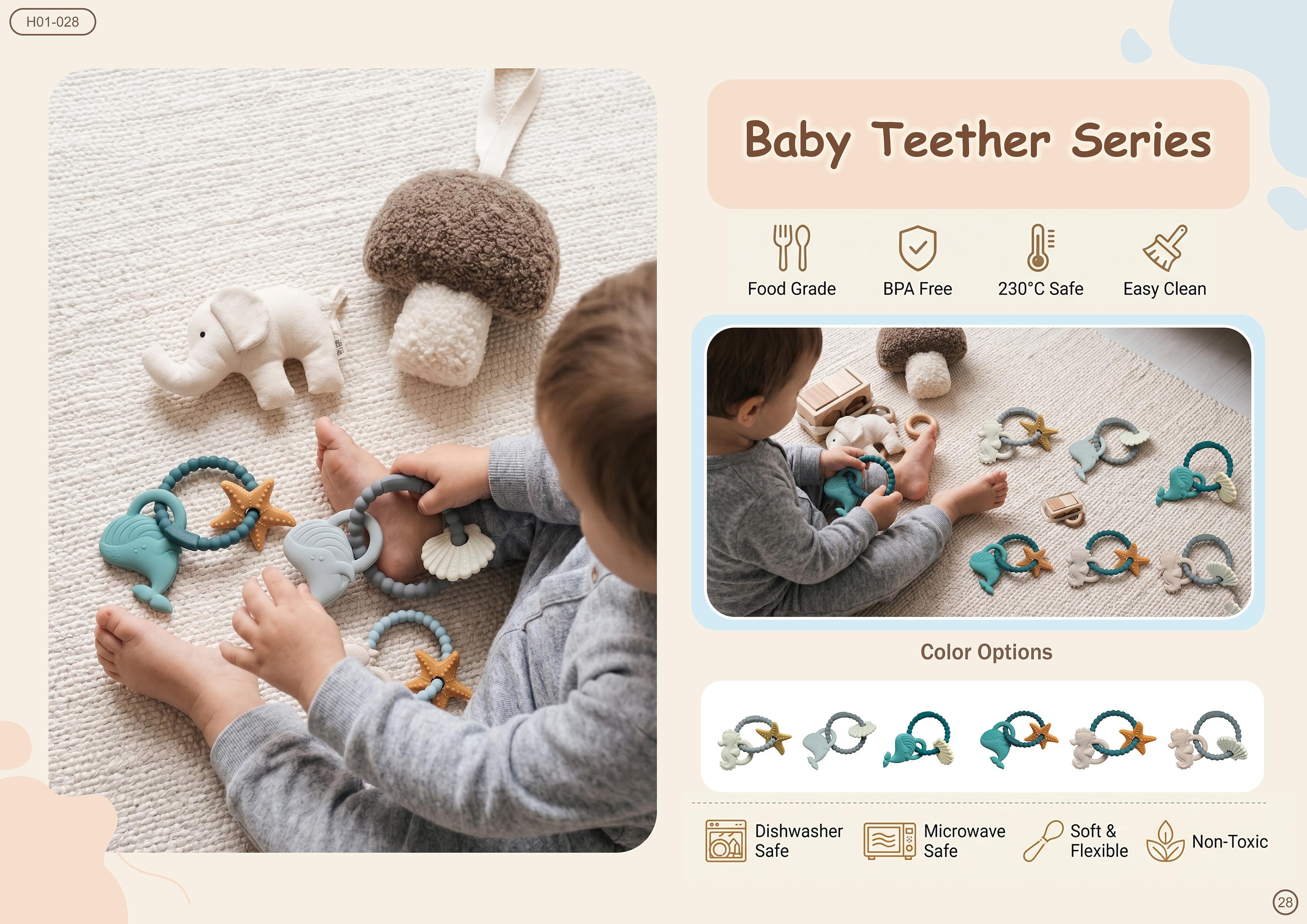 Baby Teether Series — Rattle Rings